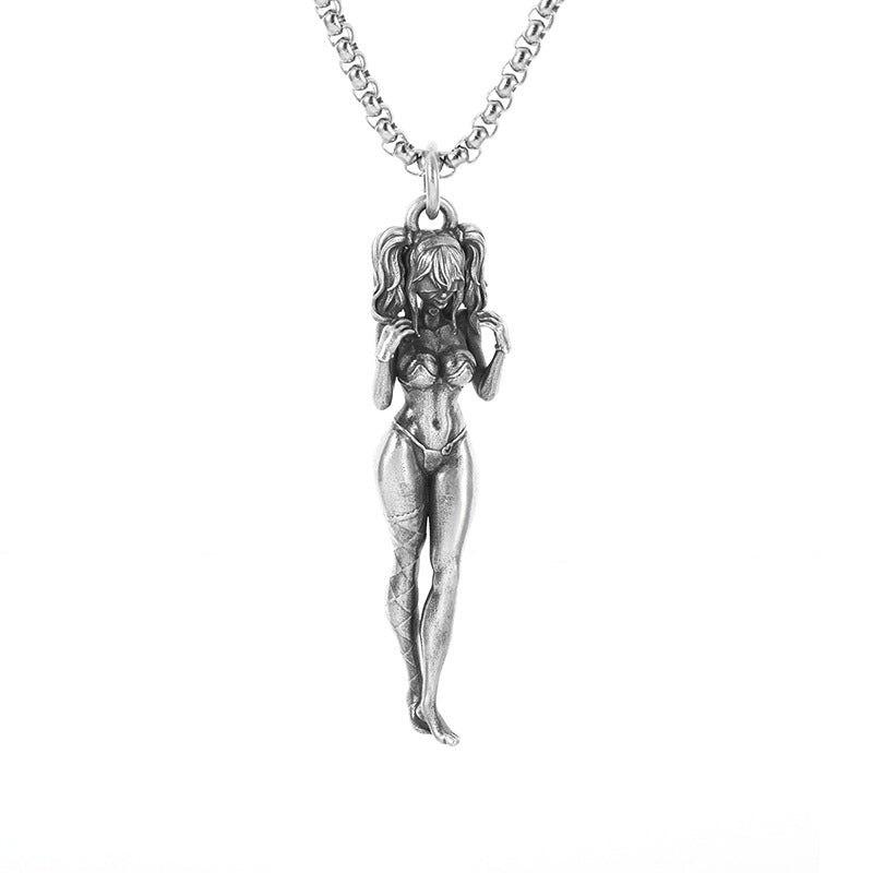 Wholesale  jewelry alloy jewelry men's and women's pendant necklace jewelry